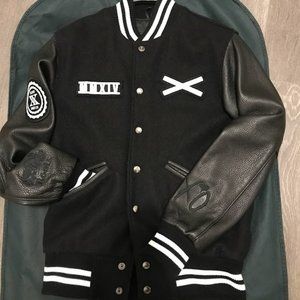 XOxRoots Bison Leather Varsity Jacket *Limited/Rare* Size XXS